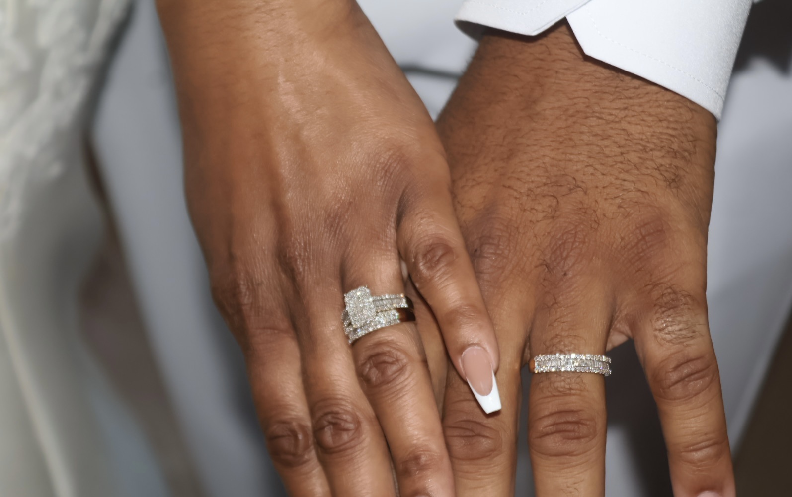 Bride and groom wedding rings close-up — KickzPov Media