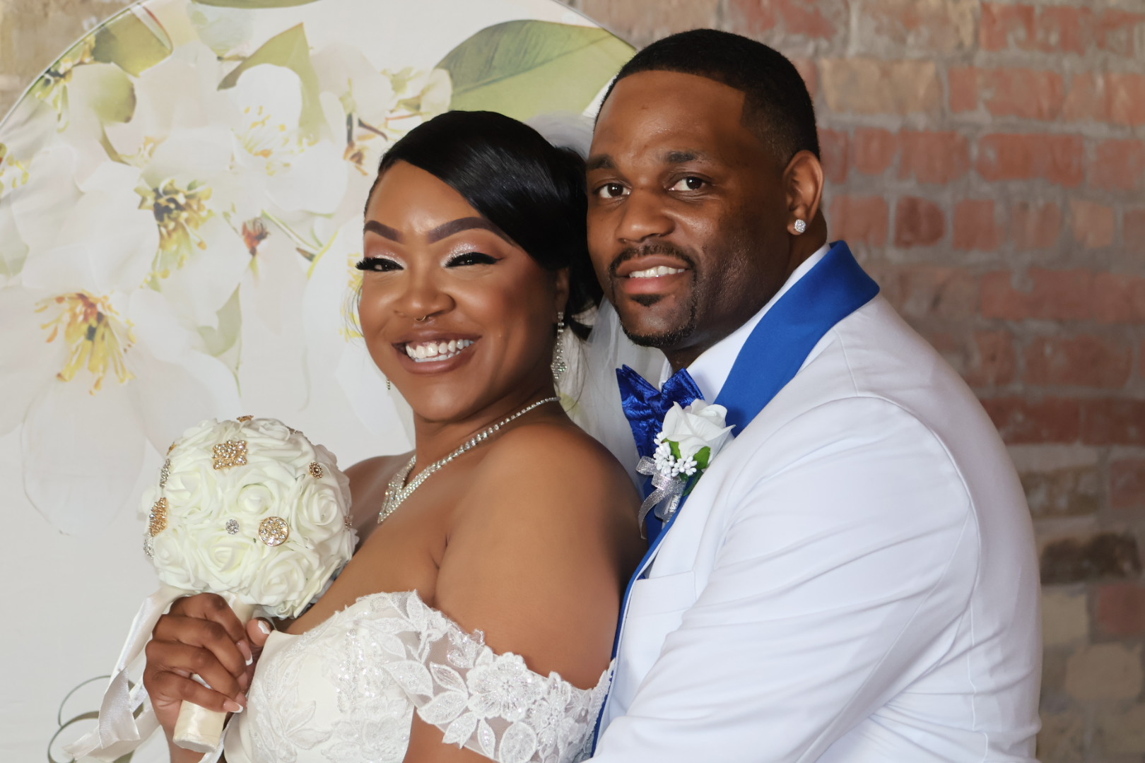 Bride and groom portrait — KickzPov Media