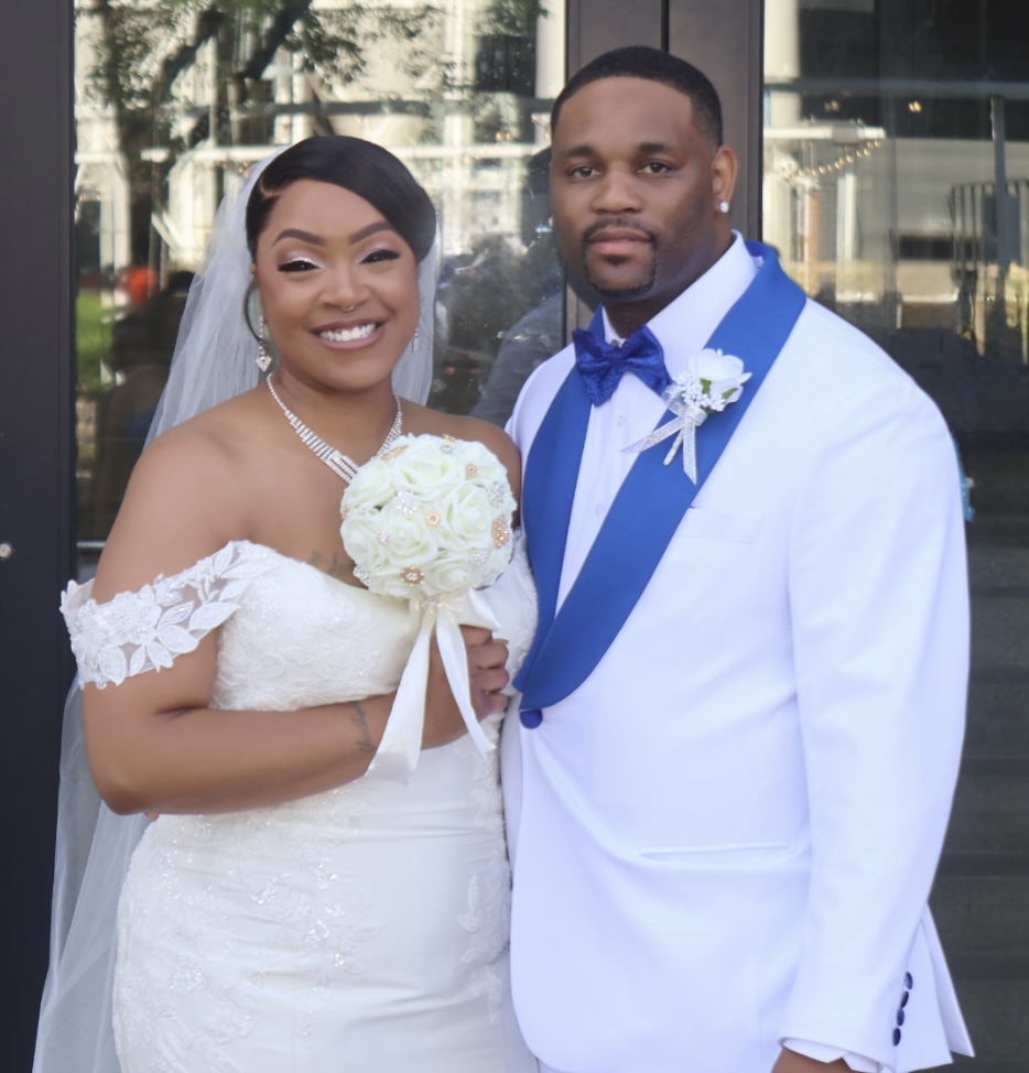 Formal bride and groom portrait — KickzPov Media