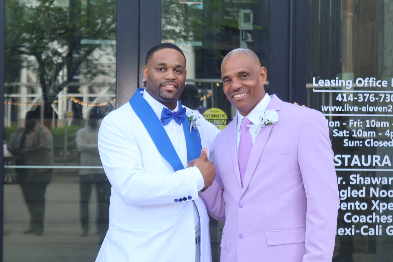 Groom with groomsman — KickzPov Media